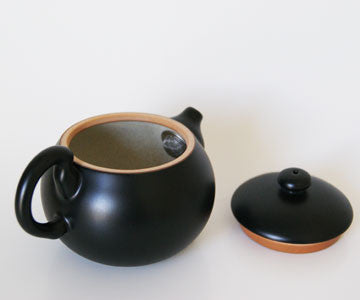 Teapot - Lin's Ceramics Black Large Prosperity Teapot