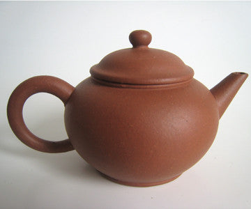 Teapot - Zi Sha Red Clay Bamboo Standard Teapot