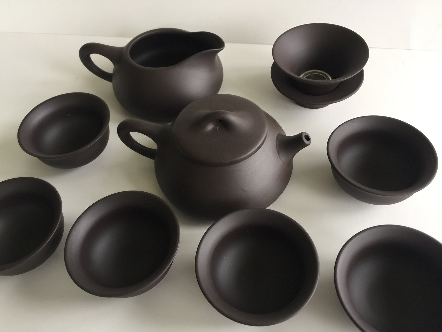 Teaset - Zisha Purple Clay Chinese 10 pcs Teaset