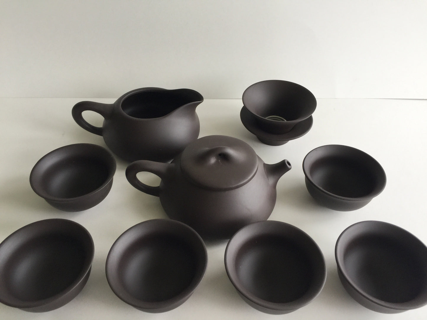 Teaset - Zisha Purple Clay Chinese 10 pcs Teaset