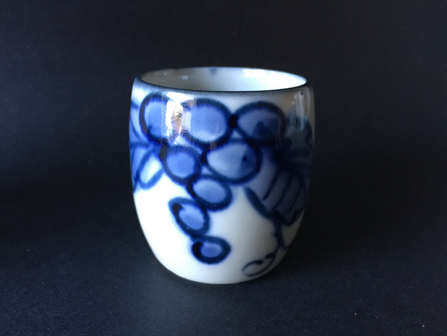 Japan Handpainted Blue & White Sake Set