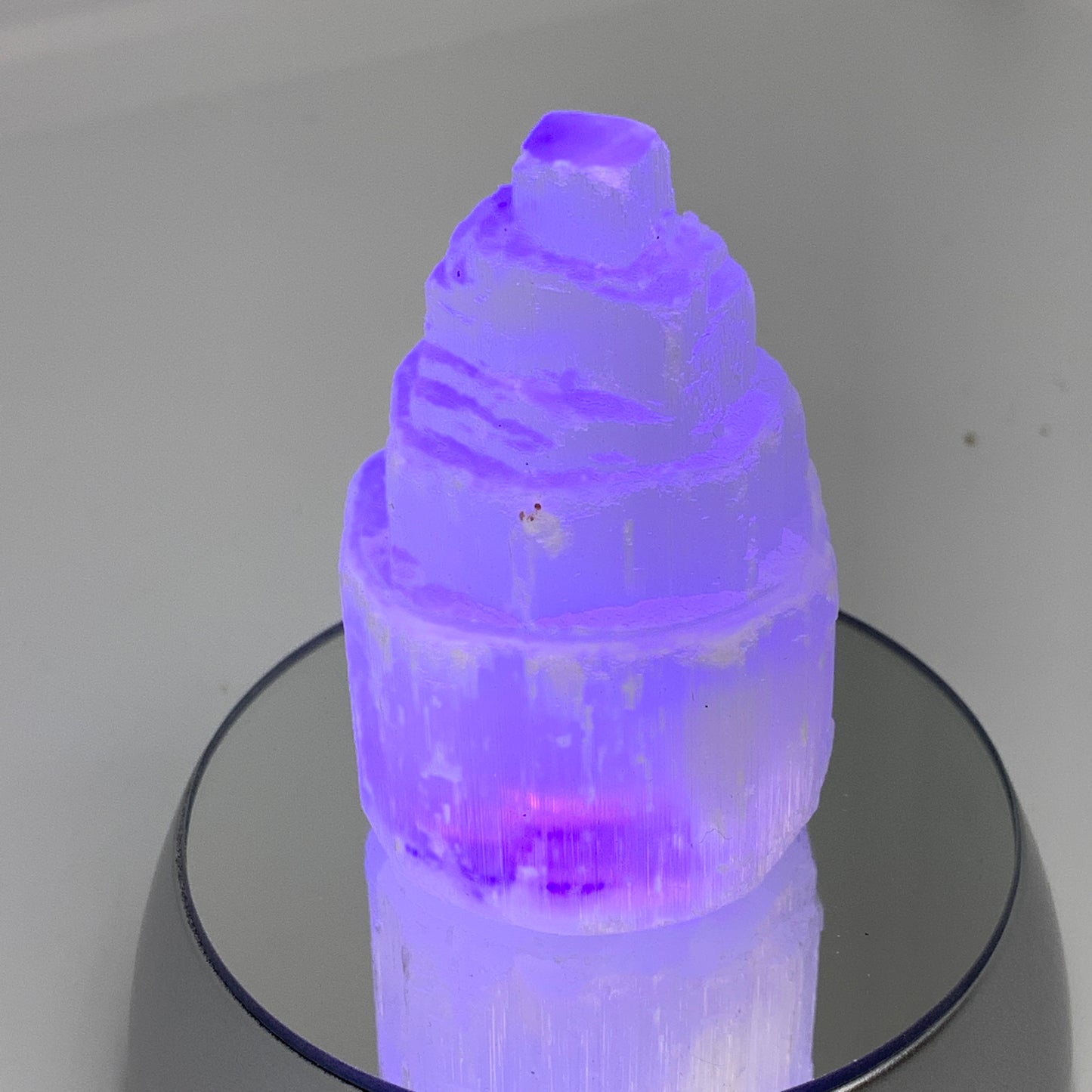 AURAFOSA Small Salenite Tower with Light stand