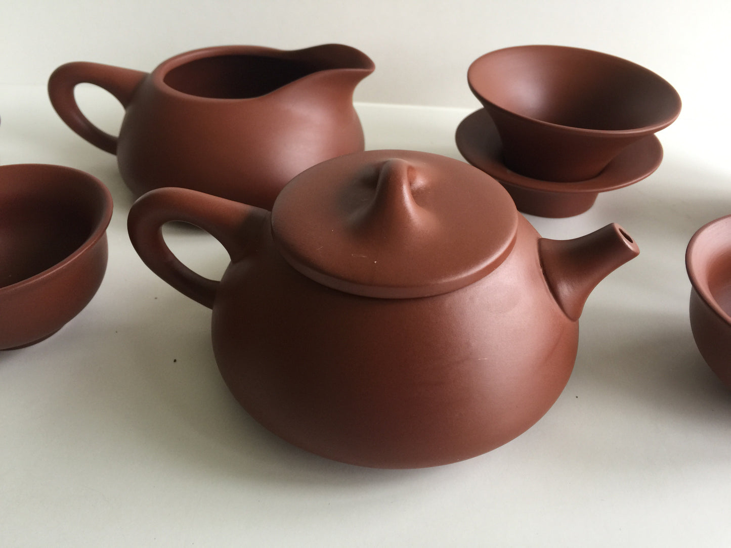 Teaset - Zisha Red Clay Chinese 10 pcs Teaset