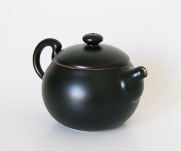 Teapot - Lin's Ceramics Black Large Prosperity Teapot