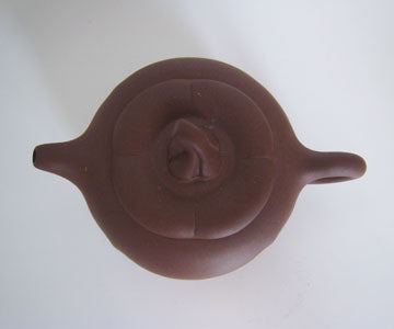 Teapot - Zi Sha Purple Clay Pumpkin Shape Teapot