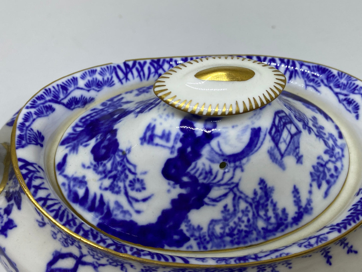 Antique Royal Crown Derby Mikado Teapot 1930