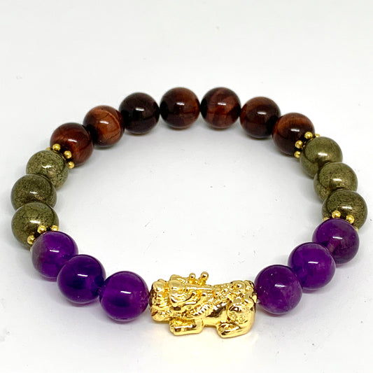 AuraFosa Prosperity Mala Bracelet