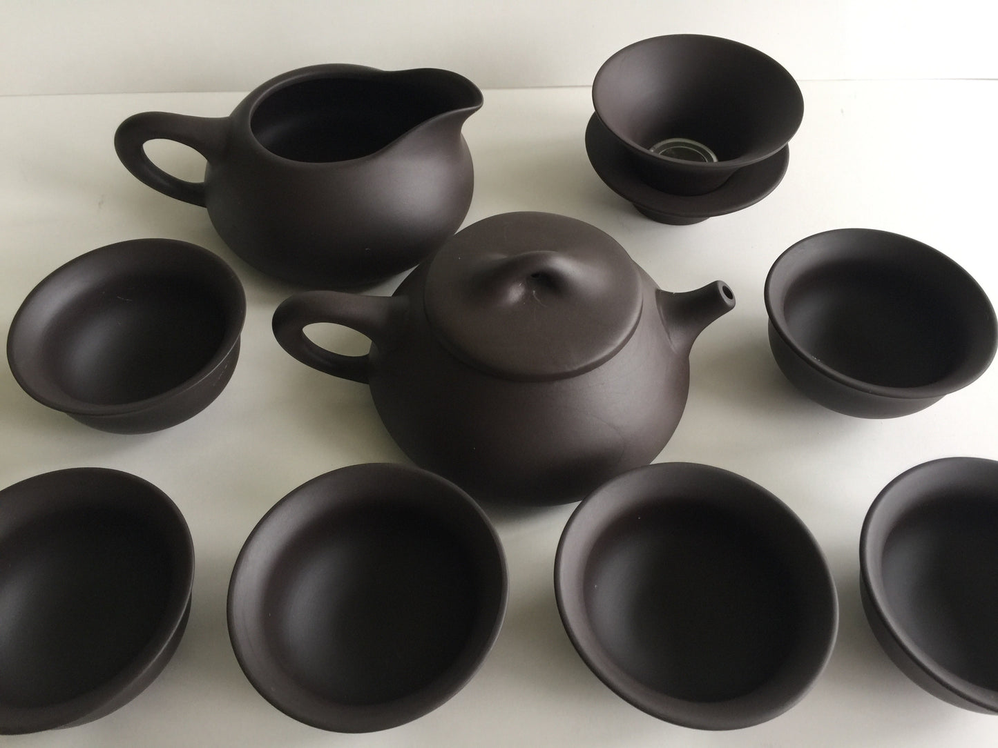 Teaset - Zisha Purple Clay Chinese 10 pcs Teaset