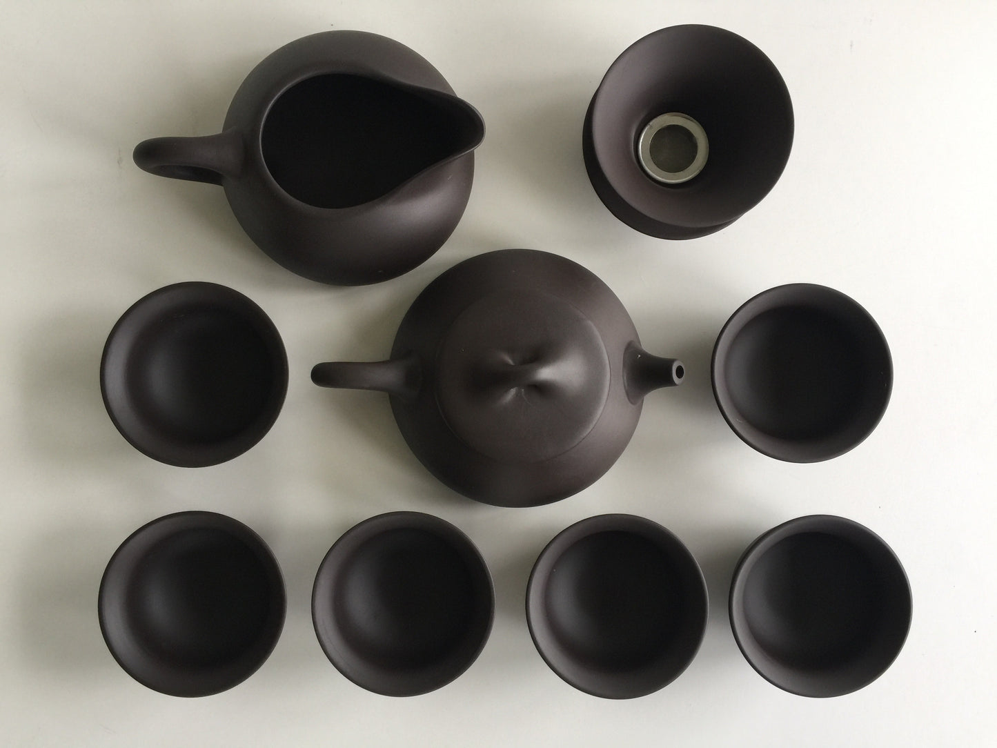 Teaset - Zisha Purple Clay Chinese 10 pcs Teaset