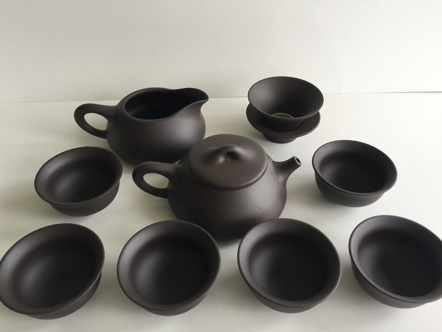 Teaset - Zisha Purple Clay Chinese 10 pcs Teaset