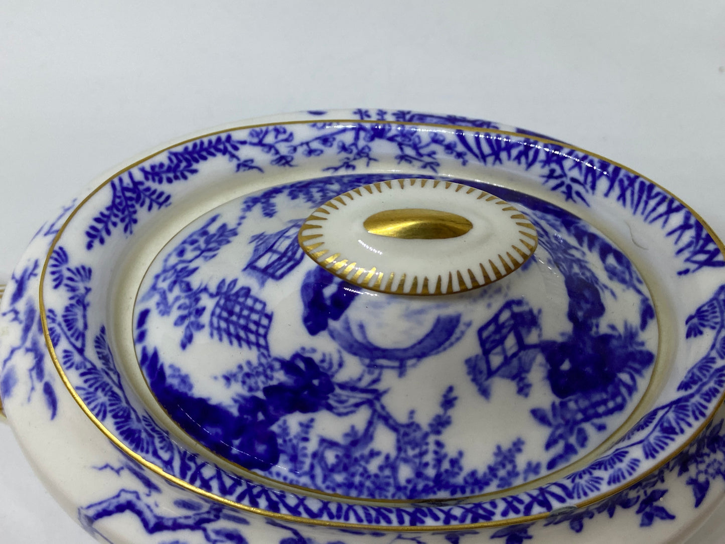Antique Royal Crown Derby Mikado Teapot 1930